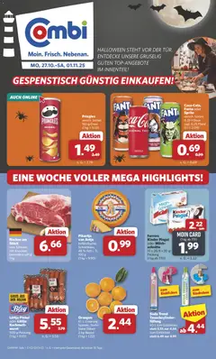 Vorschau Combi Prospekt 	 gültig ab 27.10.2025