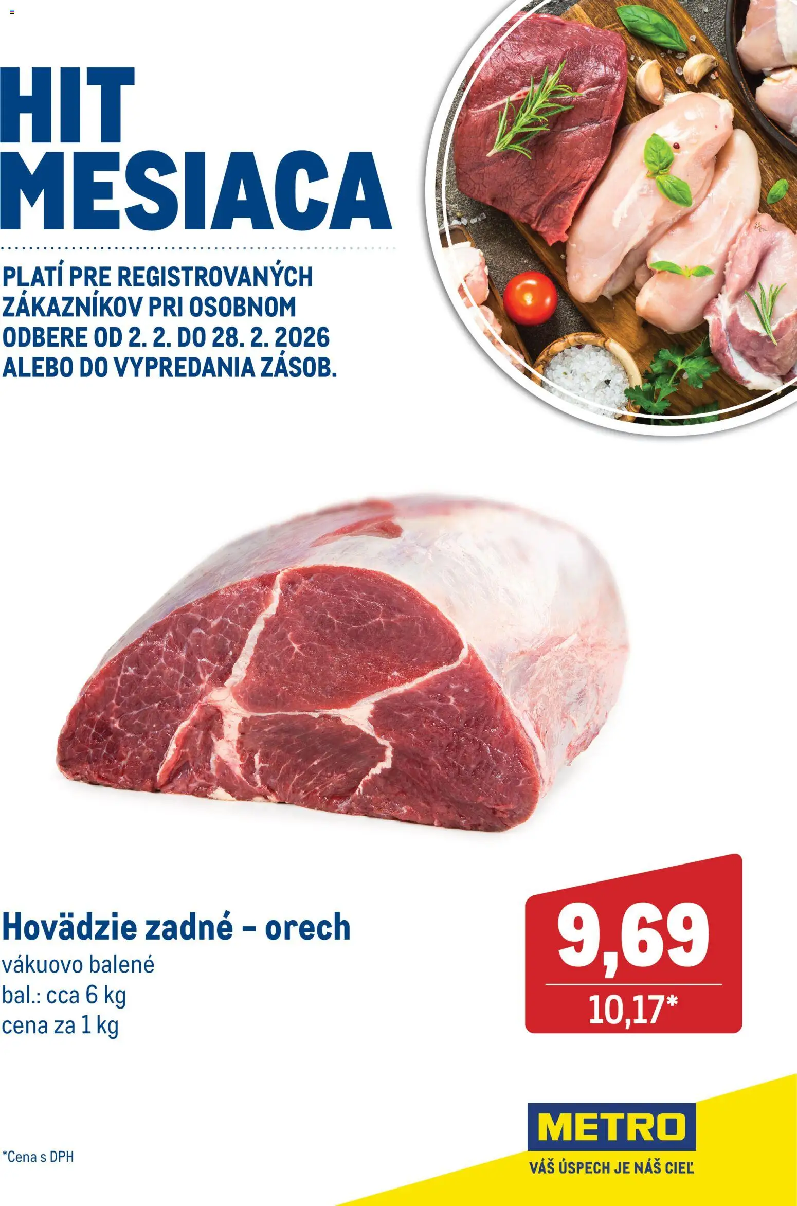 Metro Hit mesiaca Február - strana 1- platný od 02.02.2026