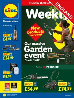 Lidl - Lidl Weekly valid from 05/03/2026