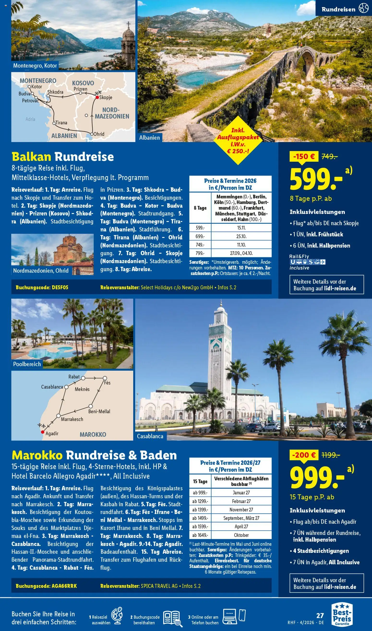 Lidl Reisen Prospekt 	 - Seite 27 - gültig ab 28.03.2026