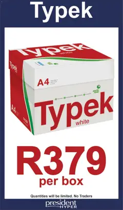 Preview President Hyper - Typek Special valid from 24/10/2025