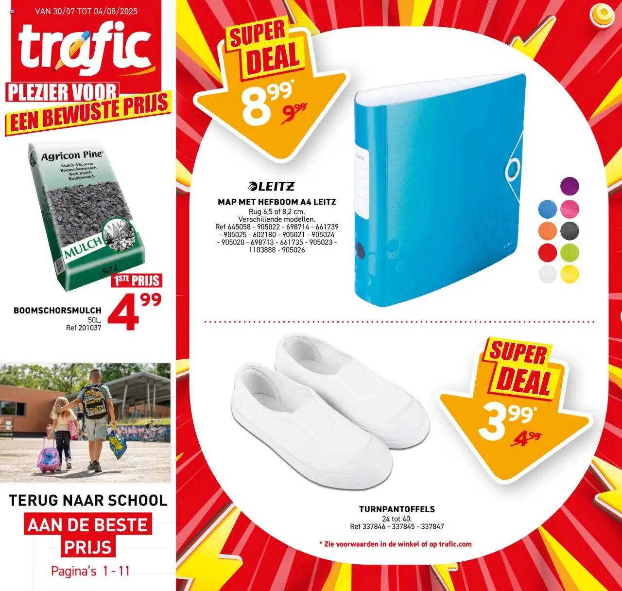 Trafic - Folder - pagina 1- geldig vanaf 30/07/2025