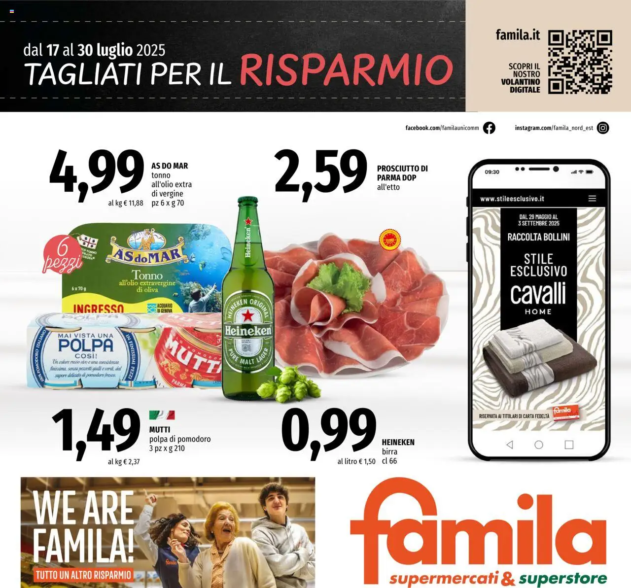 Famila Superstore catalogo - pagina 1 - valido dal 17/07/2025