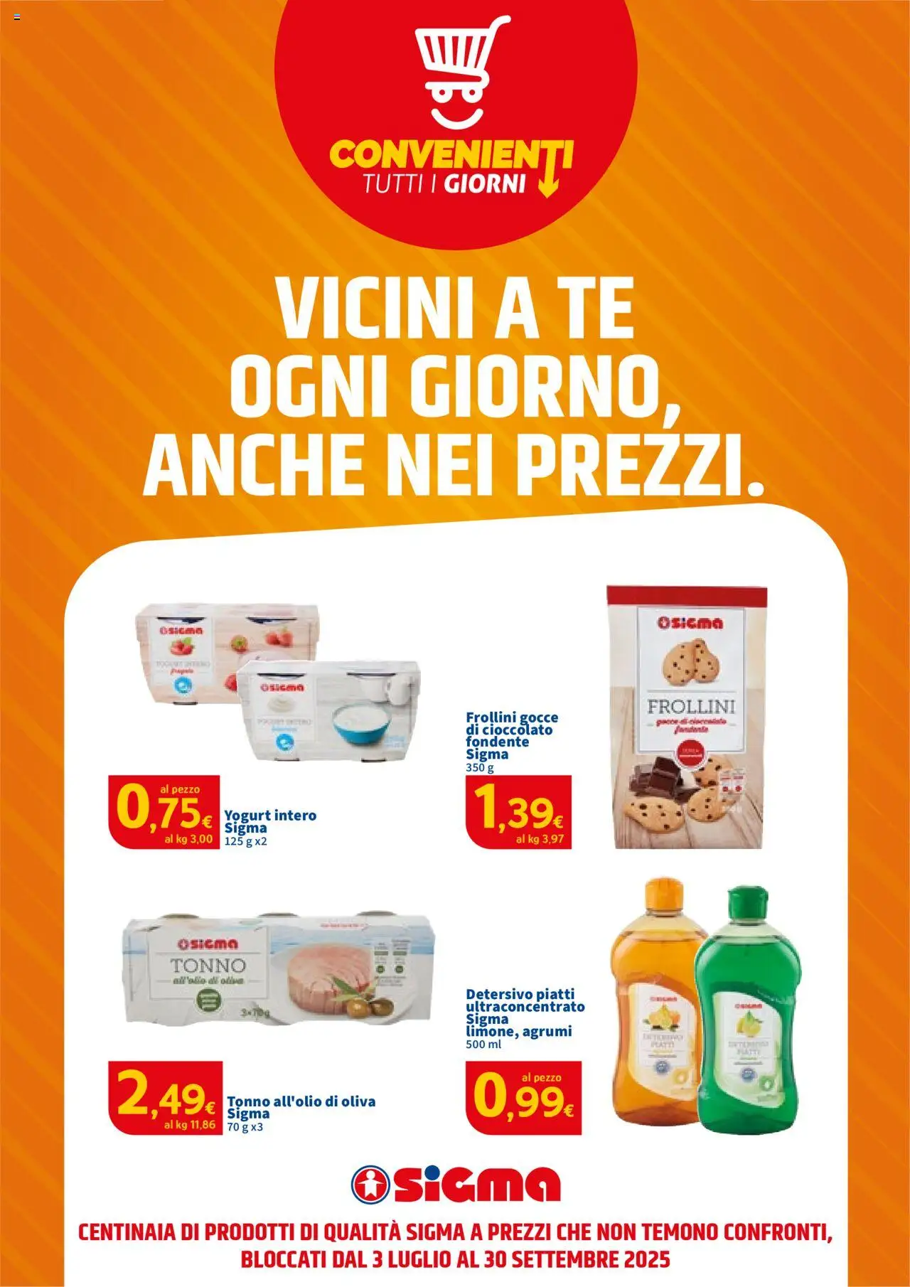 SIGMA Convenienti catalogo - pagina 1 - valido dal 03/07/2025