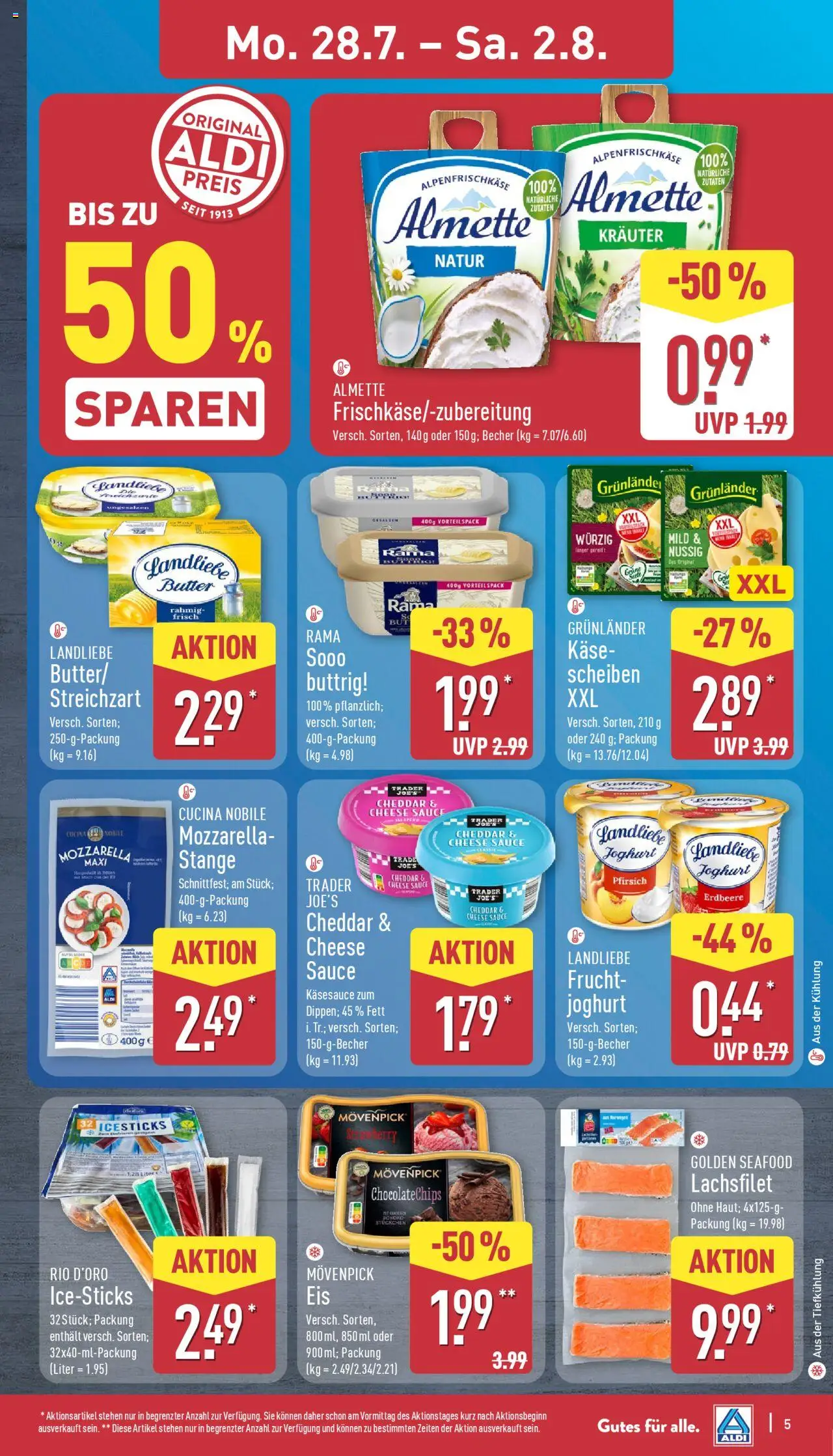 Aldi Prospekt 	 - Seite 5 - gültig ab 28.07.2025