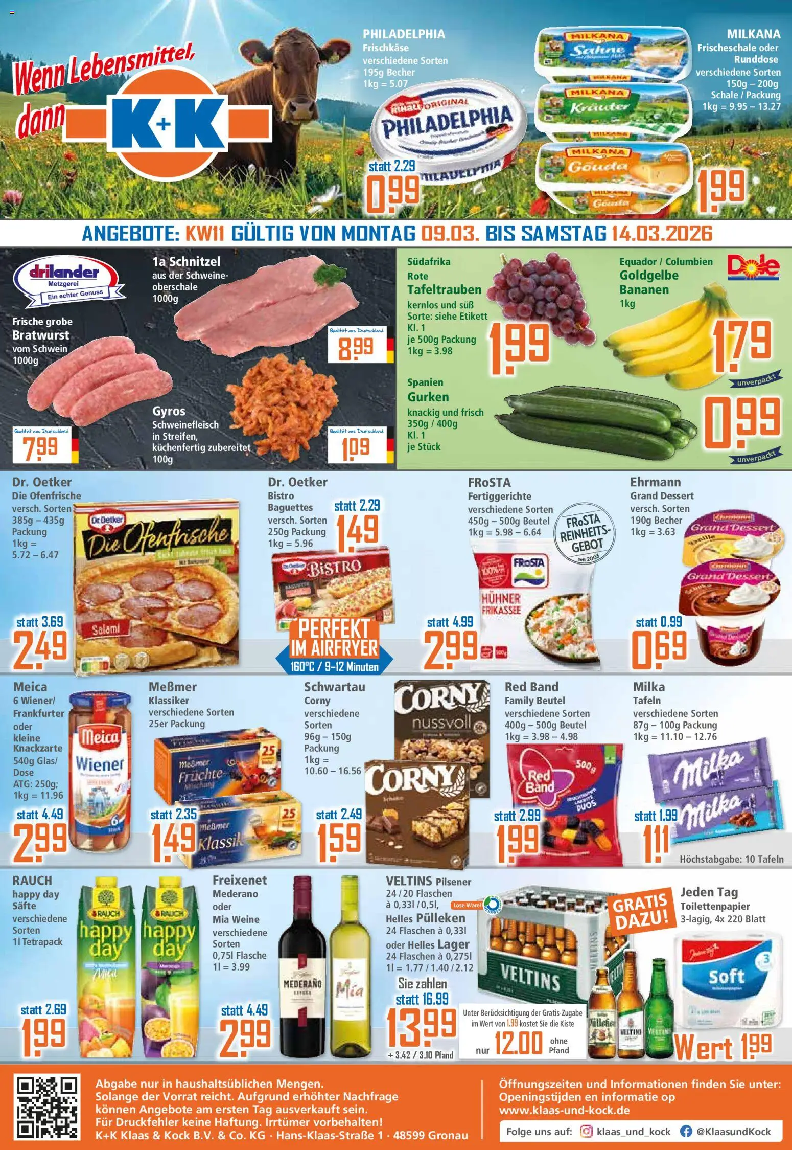 Klaas & Kock Prospekt 	 - Seite 1 - gültig ab 09.03.2026