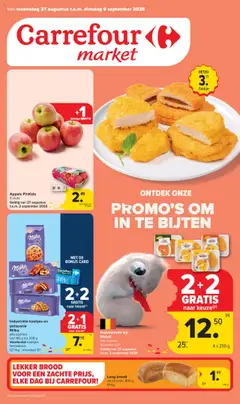 Carrefour - Market Promoties  geldig vanaf 27/08/2025