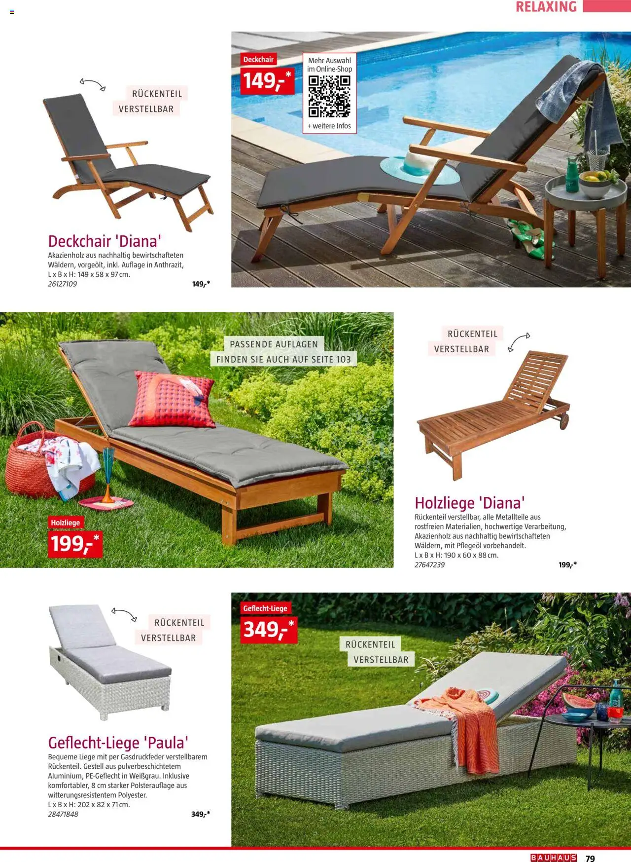 Bauhaus Freizeit im Garten 2025 - Seite 79- gültig ab 04.03.2025
