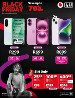 Preview Vodacom Black Friday valid from 07/11/2025