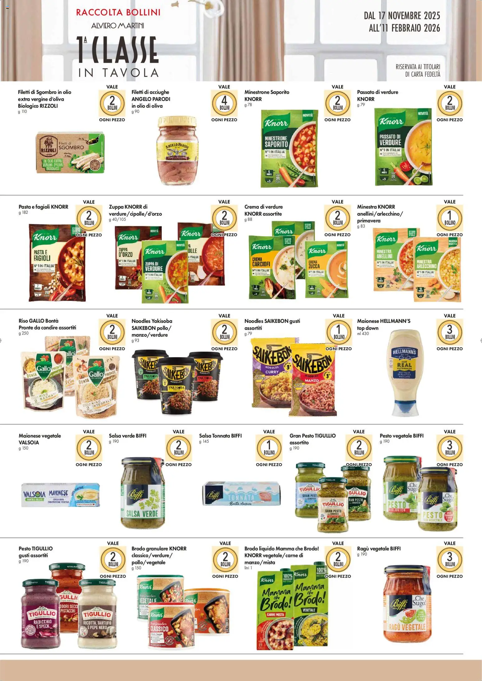 Galassia Raccolta Bollini catalogo - pagina 6 - valido dal 24/11/2025