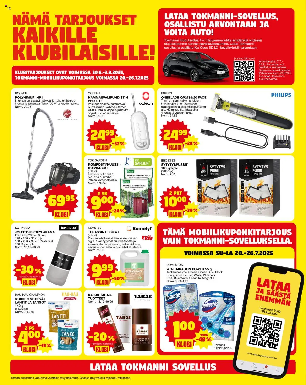 Tokmanni tarjoukset - sivu 12- voimassa alkaen 21/07/2025