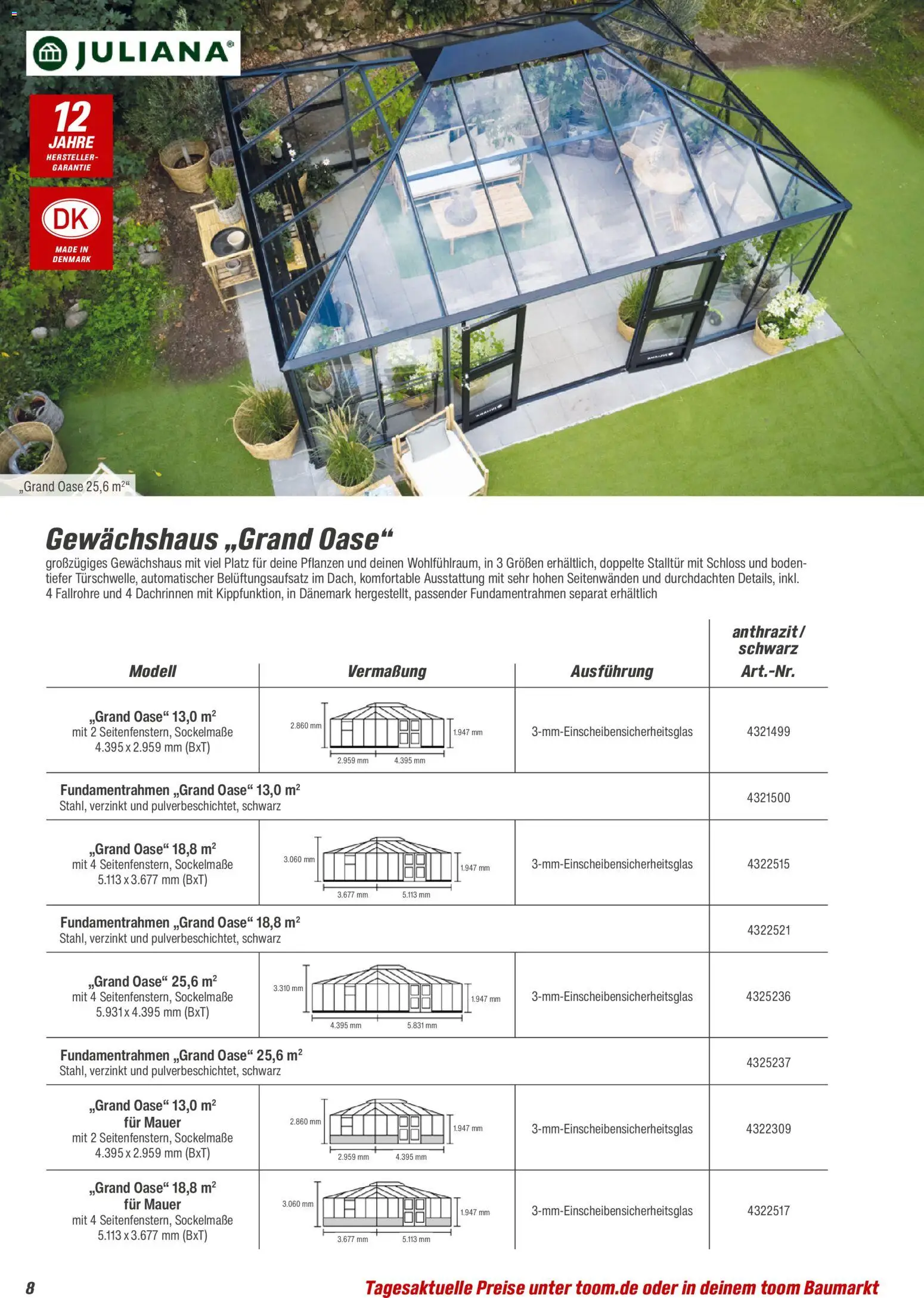 Toom Baumarkt Gewächshäuser & Anzucht 2026 - Seite 8 - gültig ab 01.01.2026