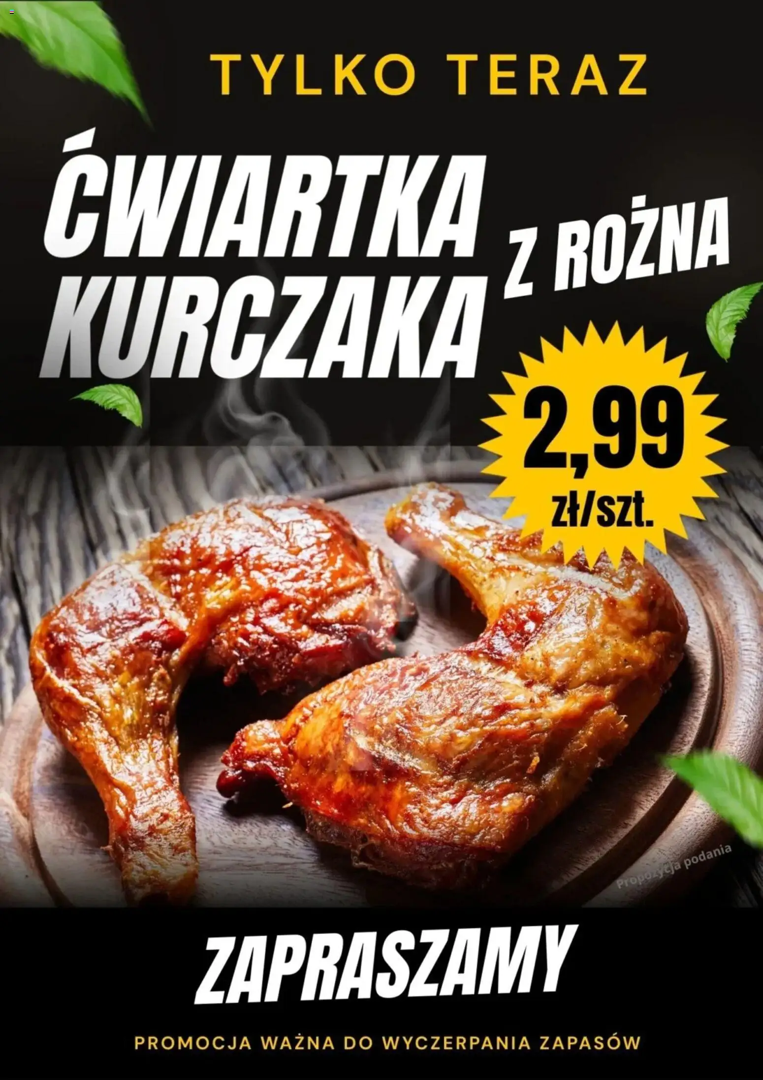 Prim Market Promocja - Ćwiartka Kurczaka Z Rożna - strona 1- ważny od 26.01.2026