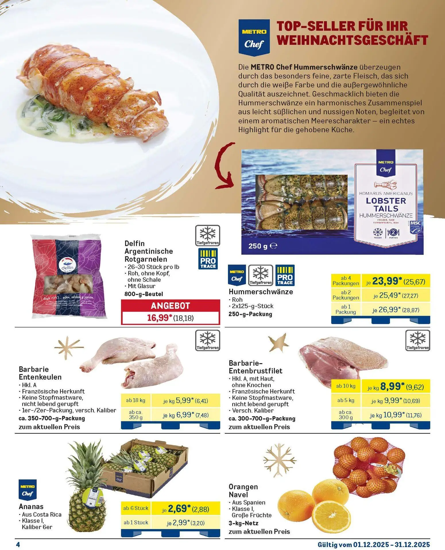 Metro Monats-Menü - Seite 4 - gültig ab 01.12.2025