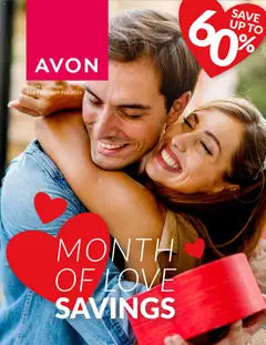 Preview Avon - Month of Love Savings valid from 21/02/2026