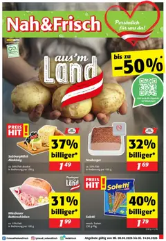 Vorschau Nah und Frisch Flugblatt gültig ab 08.04.2026