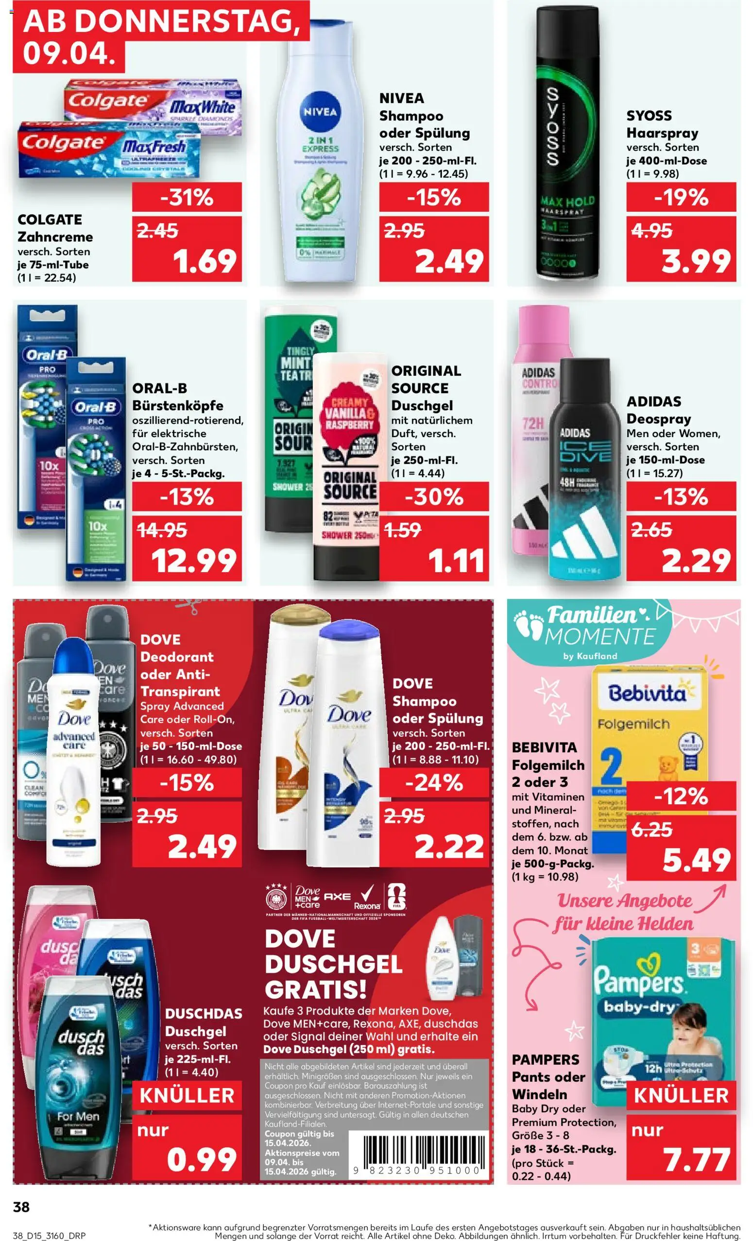 Kaufland Prospekt - Seite 38 - gültig ab 09.04.2026