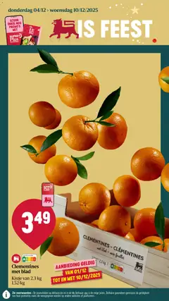 Delhaize folder week 49 geldig vanaf 04/12/2025