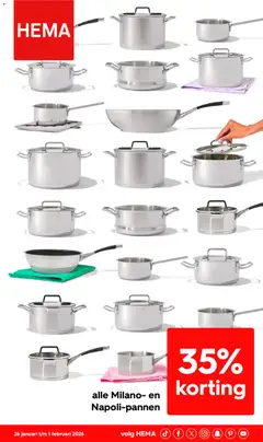Hema folder / publicité geldig vanaf 26/01/2026