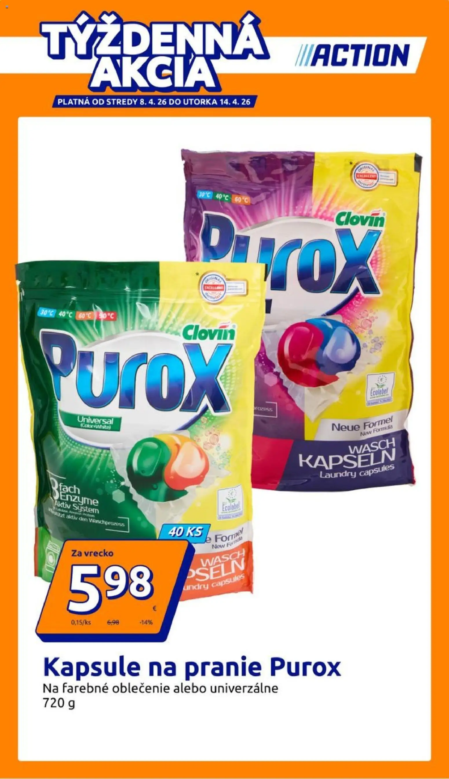 Action leták - strana 1- platný od 08.04.2026