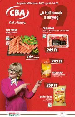 Előnézet CBA akciós újság érvényes 2026.04.16.-tól