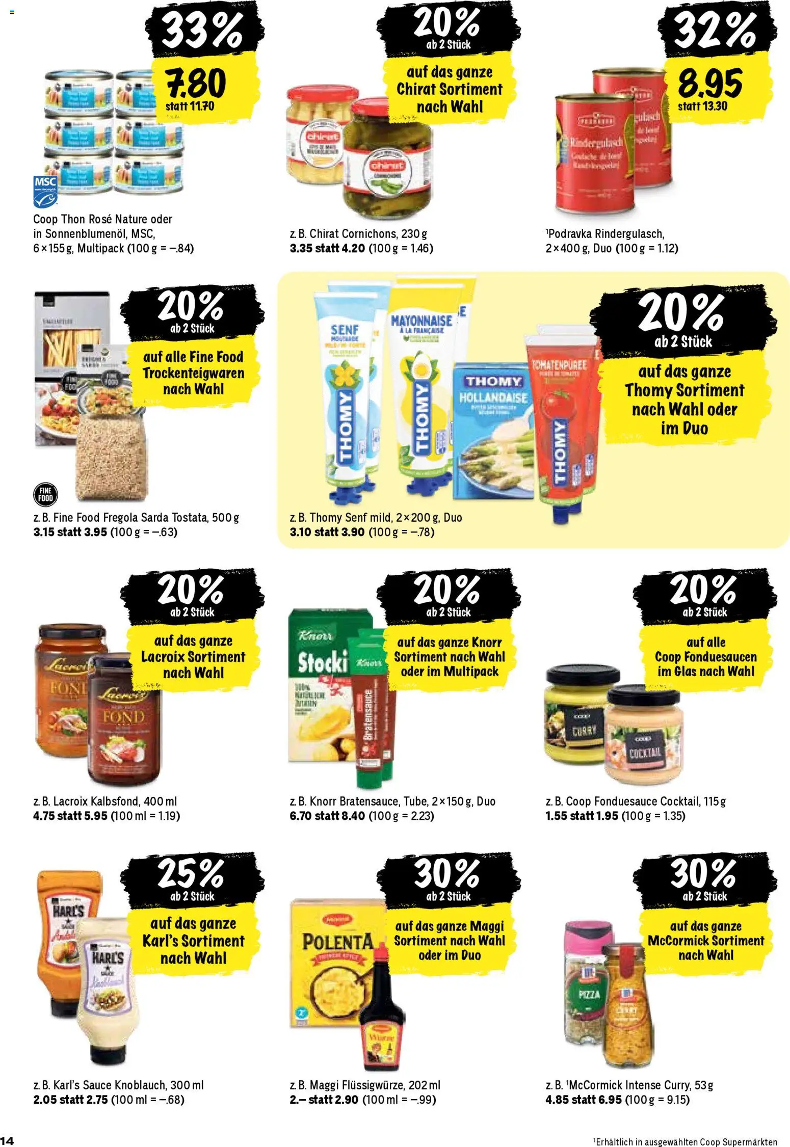 Coop aktionen - page 14- valid from 26.03.2026