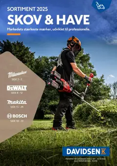 Forhåndsvisning Davidsen - Skov og have 2025 gyldig fra 08/04/2025