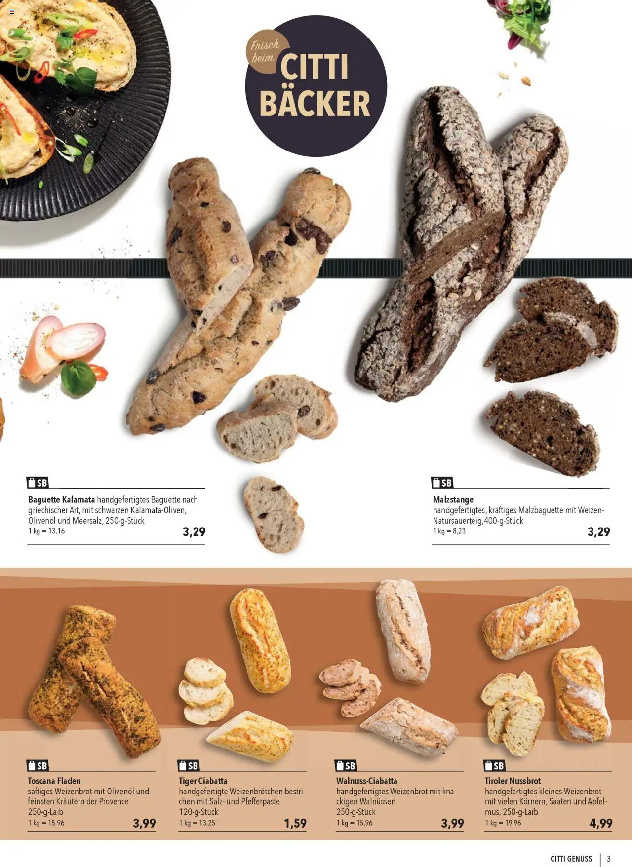 CITTI Markt  CITTI Genuss - Seite 3 - gültig ab 15.10.2025