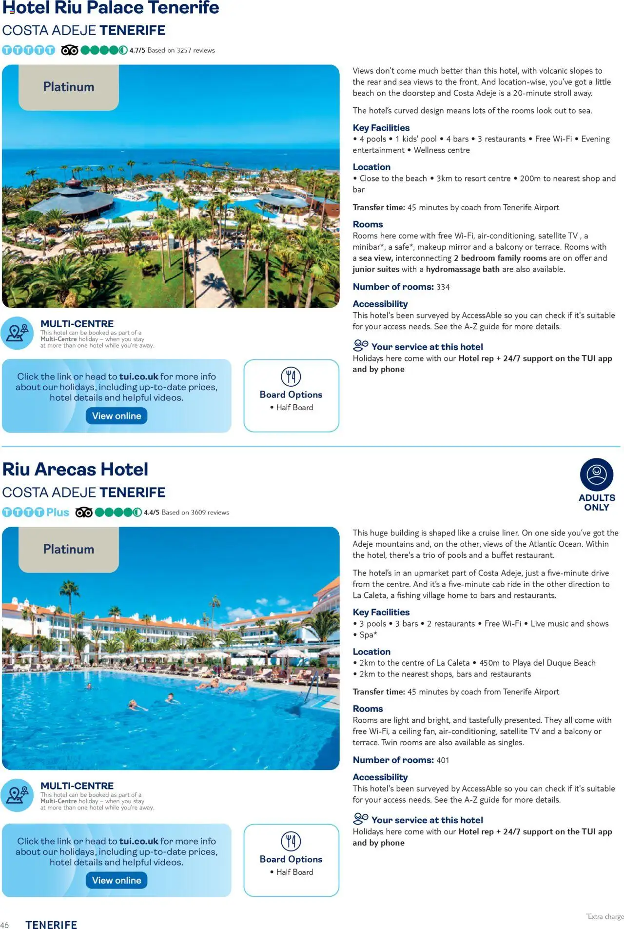 TUI - Premium Collection NOVEMBER 2025 – APRIL 2027 - page 46- valid from 01/11/2025