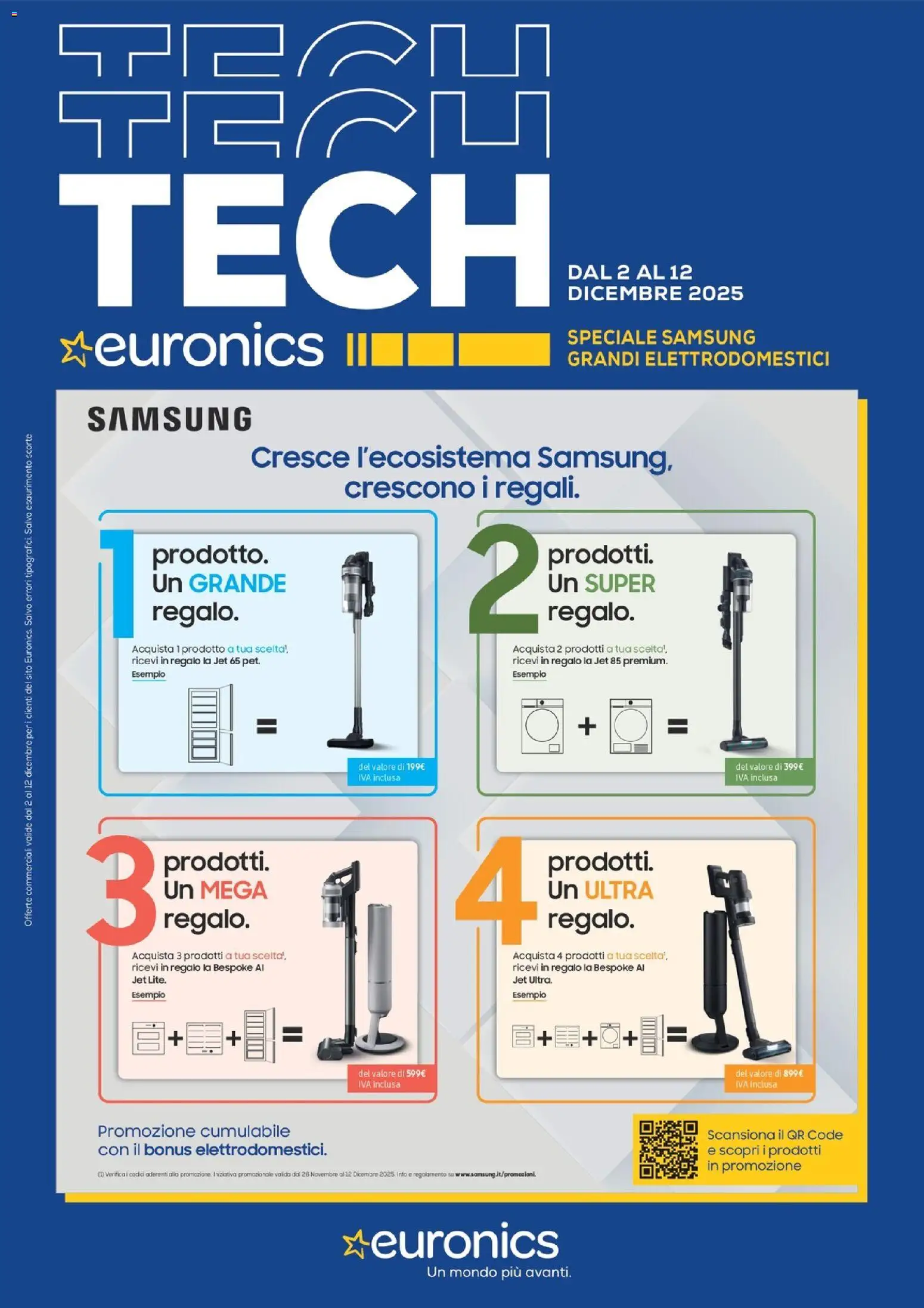 Euronics Samsung Grandi Elettrodomestici catalogo - pagina 1 - valido dal 02/12/2025