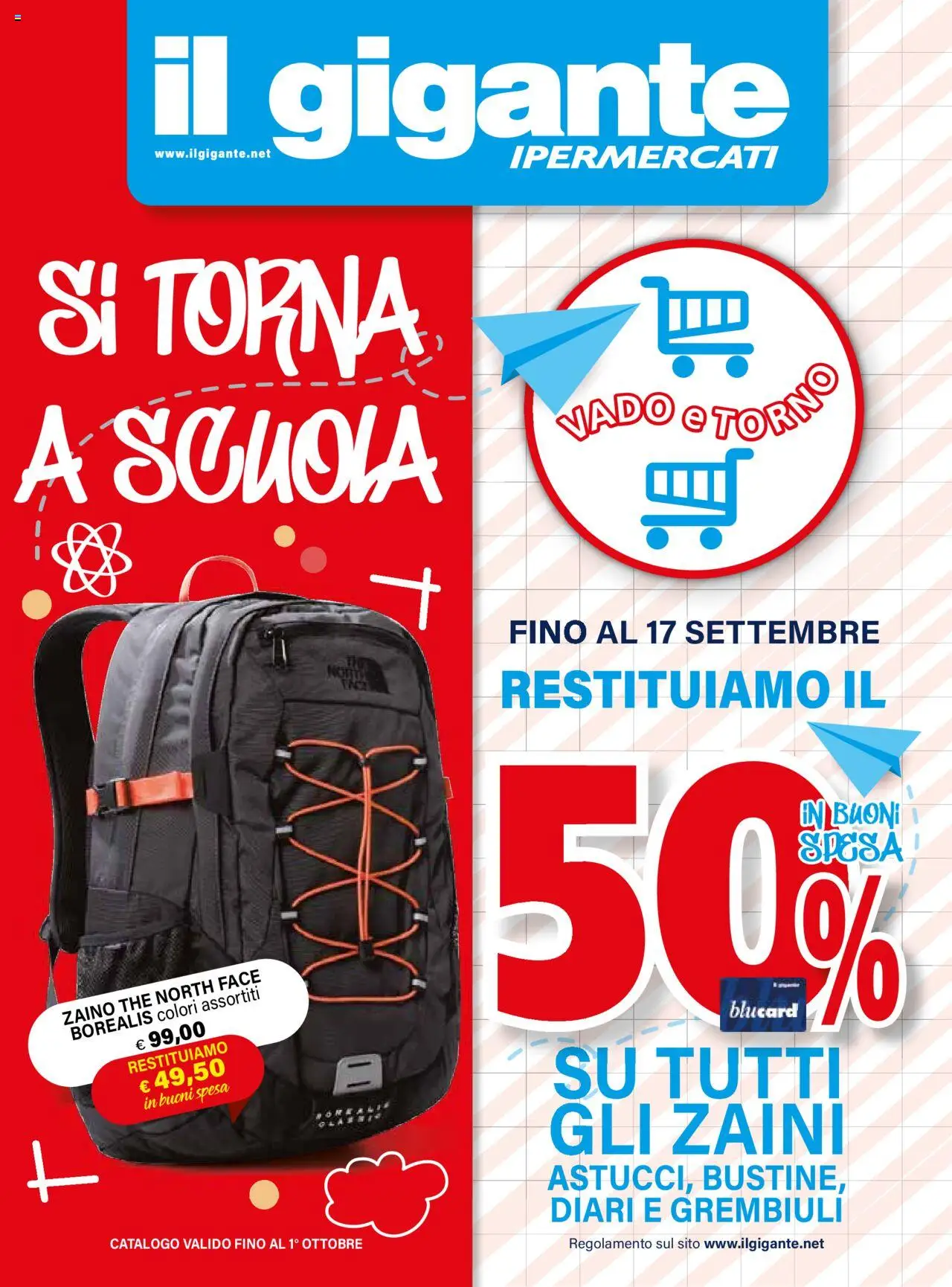 Il Gigante Scuola catalogo - pagina 1 - valido dal 18/08/2025