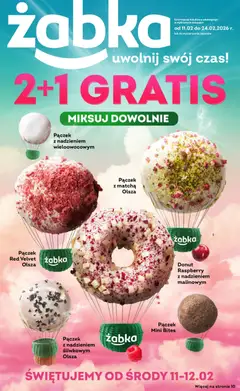 Podgląd Żabka Gazetka ważny od 11.02.2026