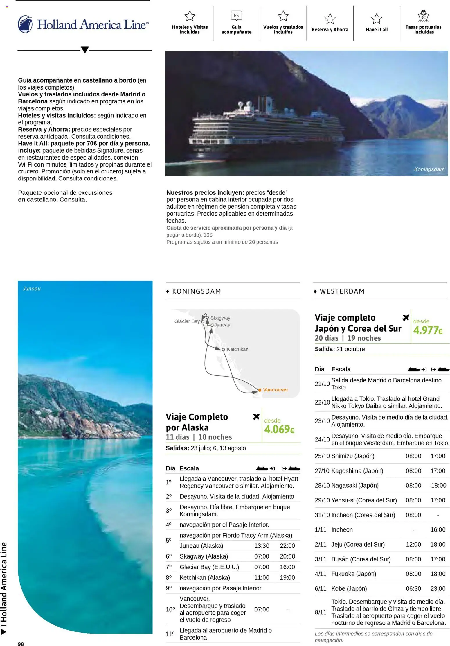 Viajes El Corte Inglés Cruceros marítimos - Página de 99 - Válido desde 01/01/2026