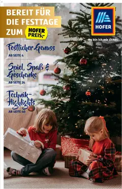 Előnézet Hofer AT - Weihnachtskatalog érvényes 2025.11.05.-tól