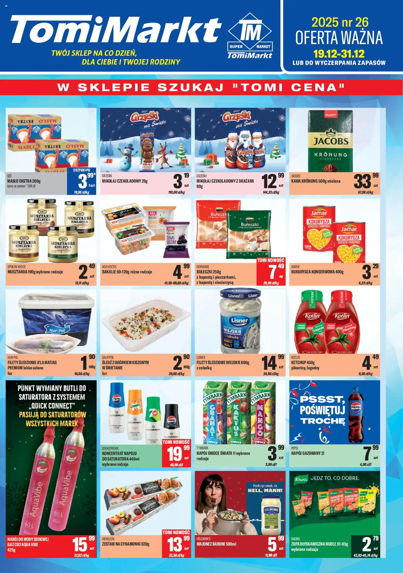 TomiMarkt Gazetka - strona 1- ważny od 19.12.2025