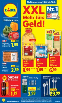 Vorschau Lidl Flugblatt gültig ab 28.08.2025
