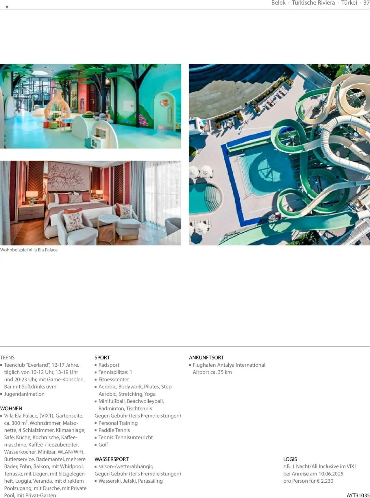 TUI airtours Katalog  Familie 2025 - Seite 37 - gültig ab 01.11.2024