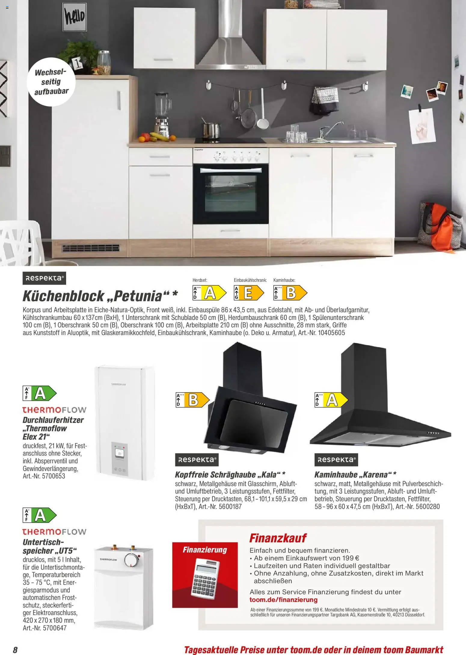 Toom Baumarkt  Wohnen & Haushalt 2026 - Seite 8 - gültig ab 01.01.2026