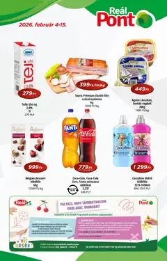 Előnézet Reál - Akciós újság Pont érvényes 2026.02.04.-tól