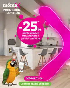Előnézet Mömax Akciós újság érvényes 2026.01.02.-tól