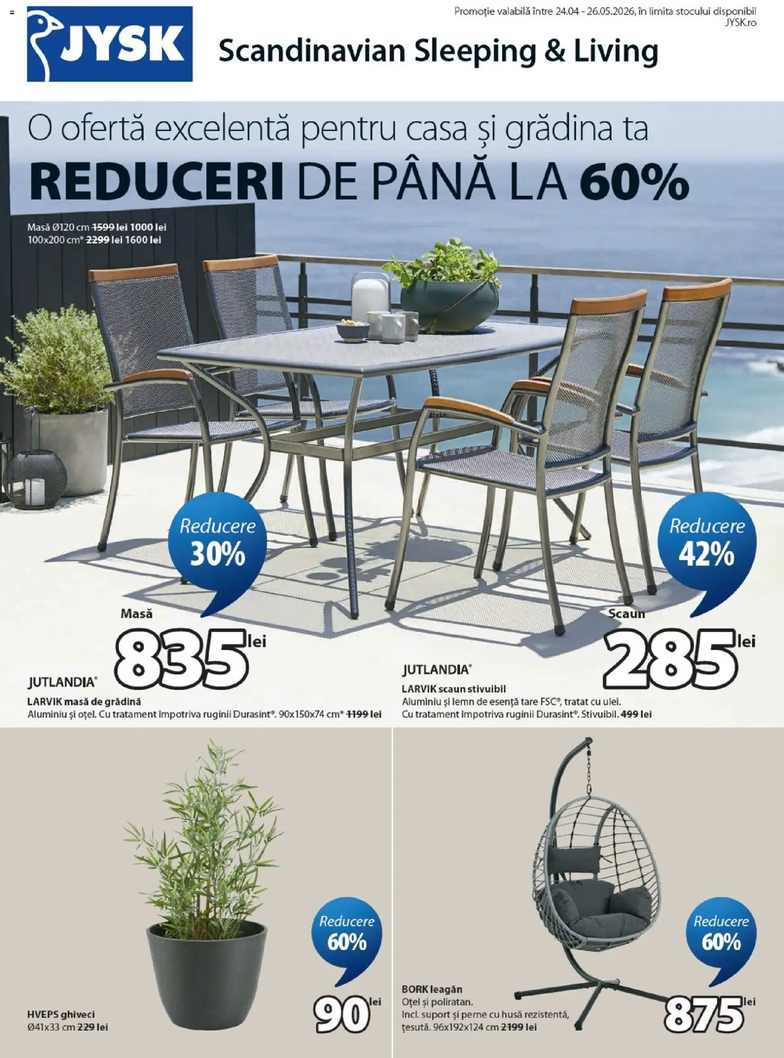 JYSK Catalog - pagina 1- valabil de la 24.04.2026