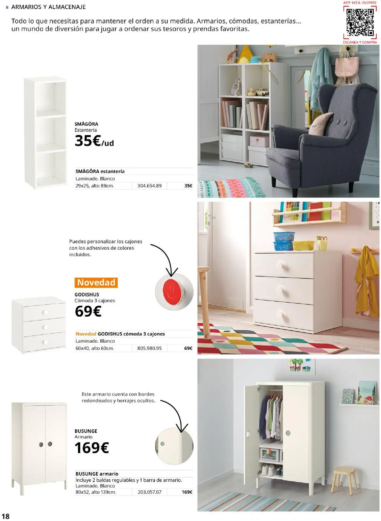 Catálogo IKEA Almacenaje infantil - Página de 18 - Válido desde 06/02/2025