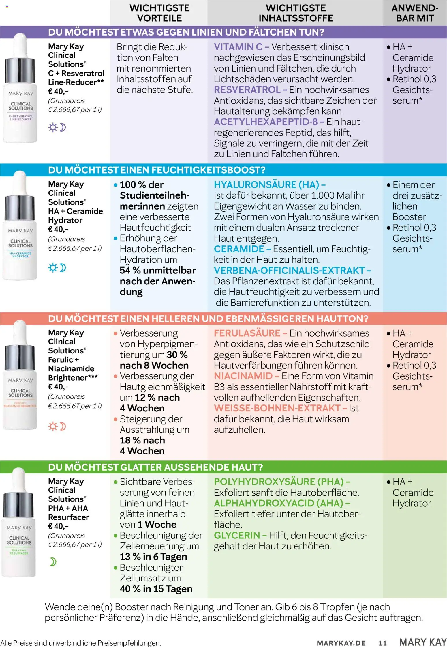 Mary Kay Katalog - Seite 11 - gültig ab 15.04.2026