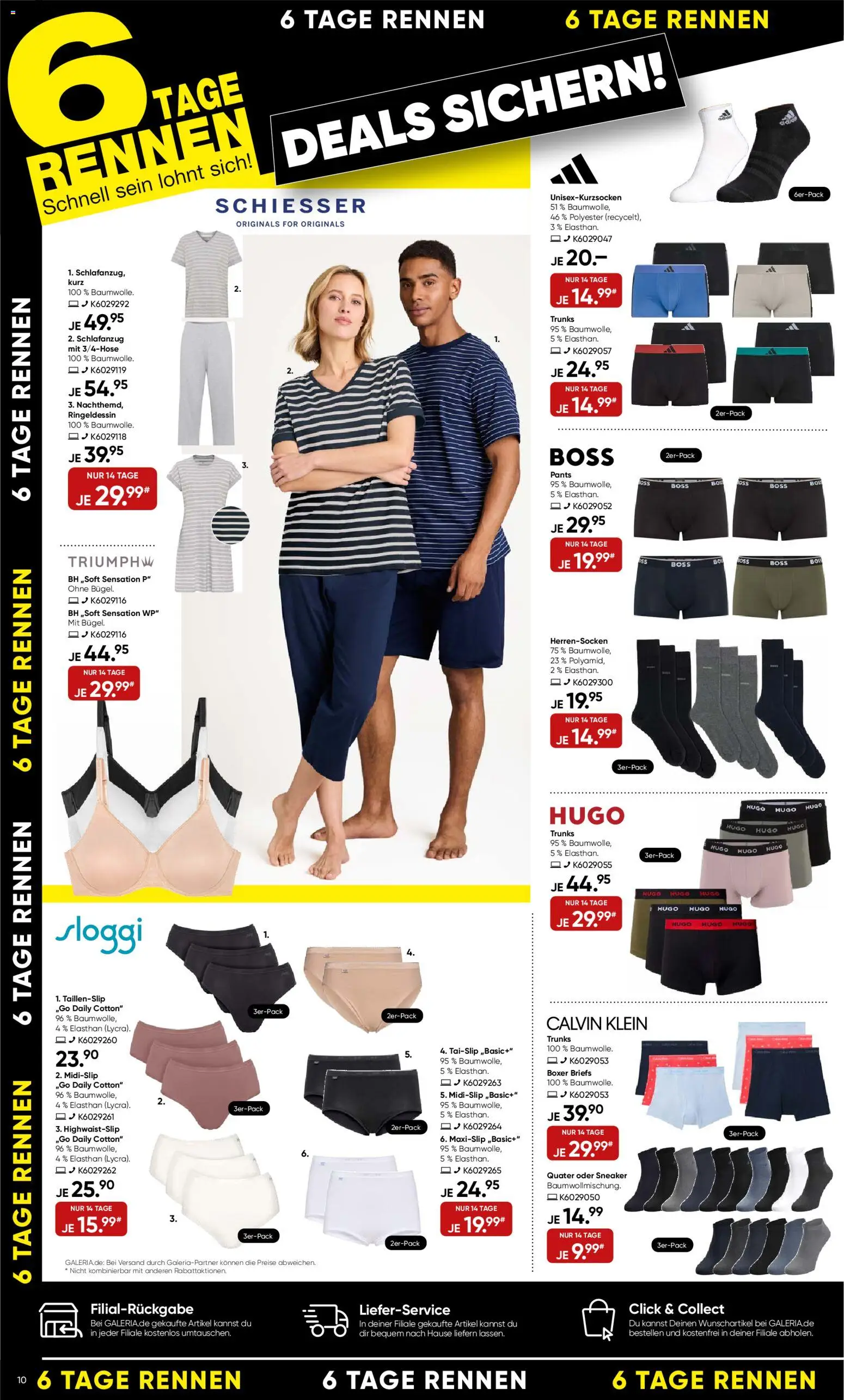 Galeria Karstadt Kaufhof Prospekt 	 - Seite 10 - gültig ab 15.04.2026