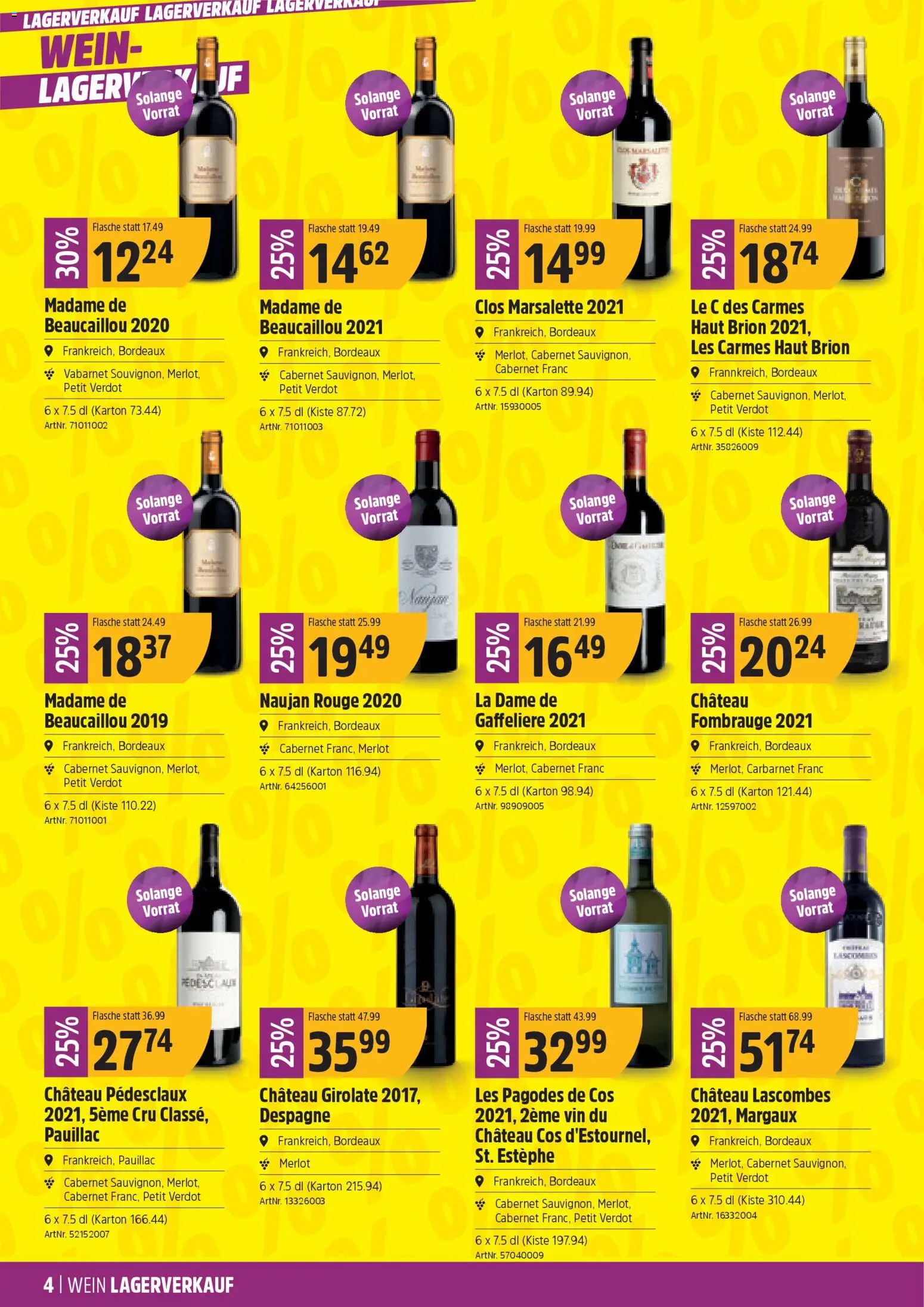 TopCC Aktionen Weinlagerverkauf - page 4- valid from 05.01.2026