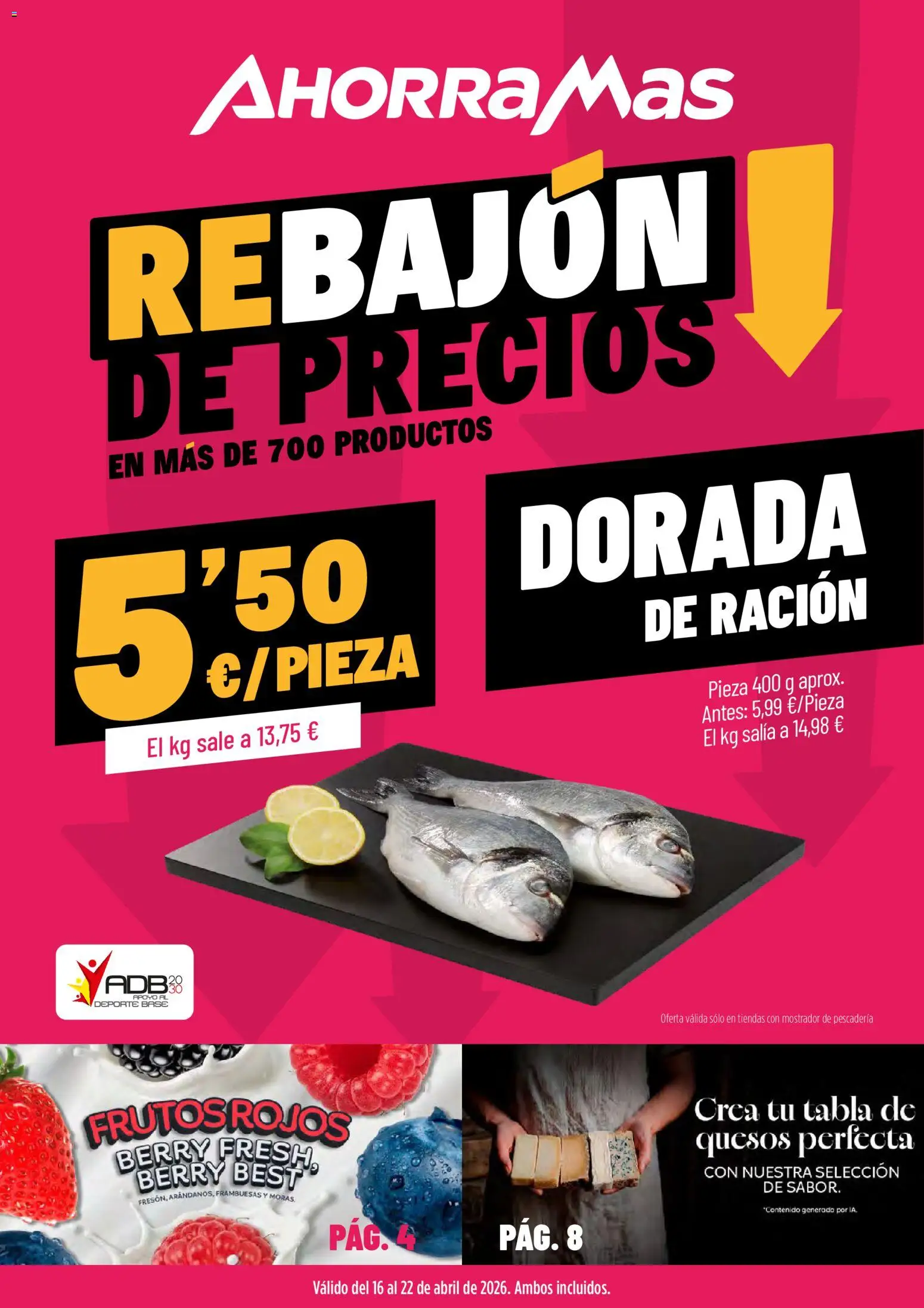 AhorraMas folleto - Página de 1 - Válido desde 16/04/2026