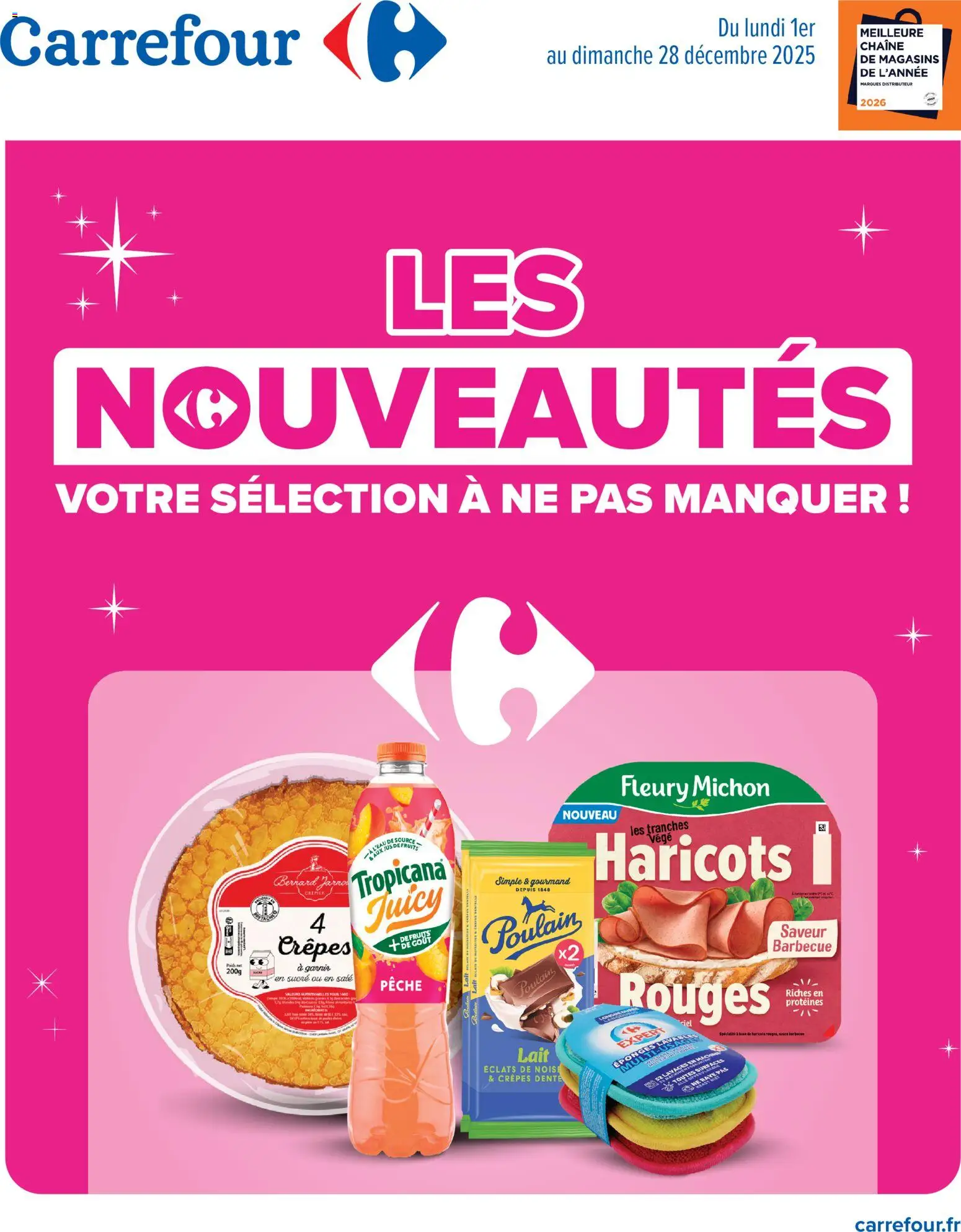 Carrefour Les nouveautés - page 1 - valable à partir du 01/12/2025