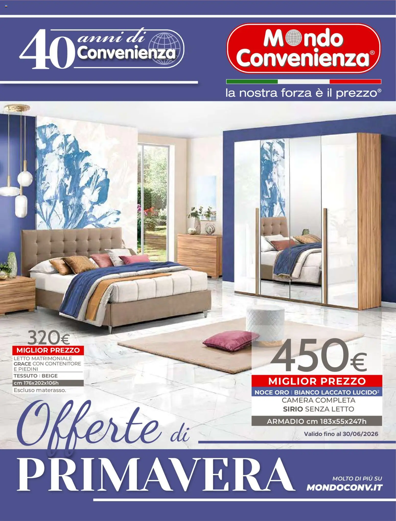 Mondo Convenienza volantino - pagina 1 - valido dal 01/04/2026