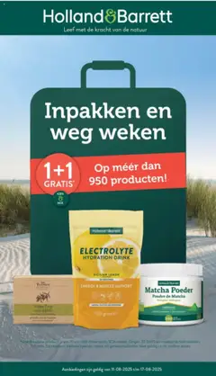 Holland & Barrett - Folder geldig vanaf 11-08-2025