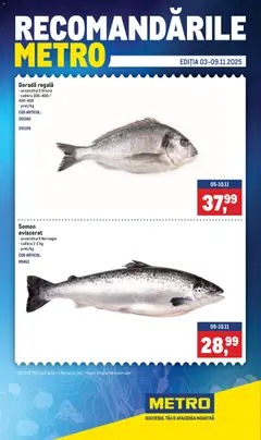 Catalog Metro valabil de la 03.11.2025